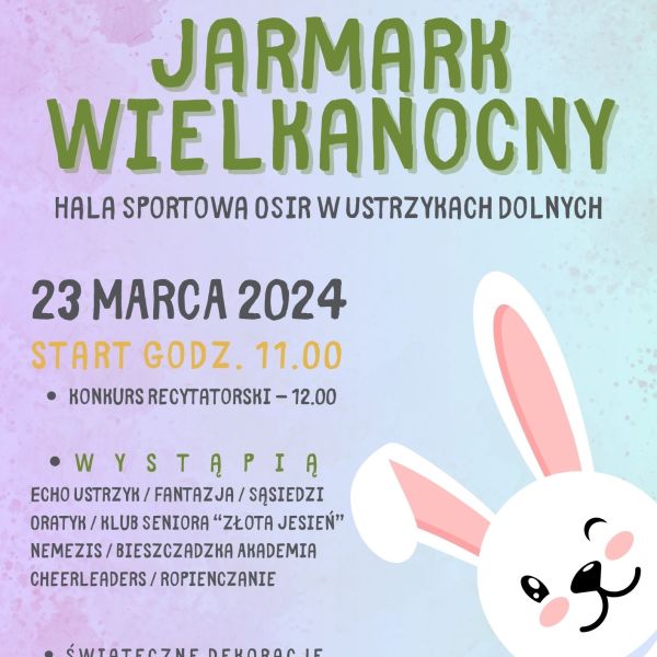 Jarmark Wielkanocny 23 marca 2024